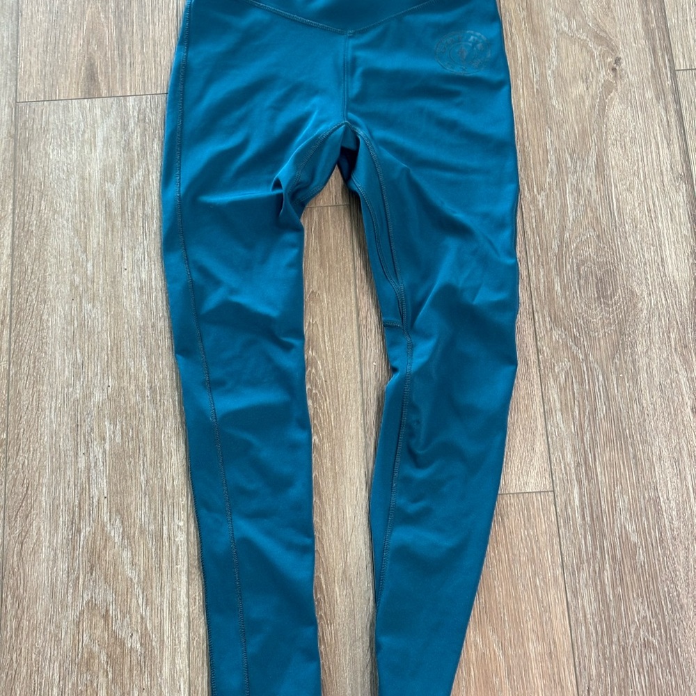 Gymshark Golds Gym Teal High-Rise Leggings